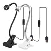 Clip On Reading Light USB Desk Clamp Lamp Flexible Gooseneck