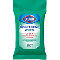 Clorox Disinfecting Wipes On The Go, Bleach Free Travel Wipes, Fresh Scent, 9 Count by Price Is Right Miami