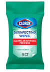Clorox Disinfecting Wipes On-the-Go, Bleach-Free Travel Wipes