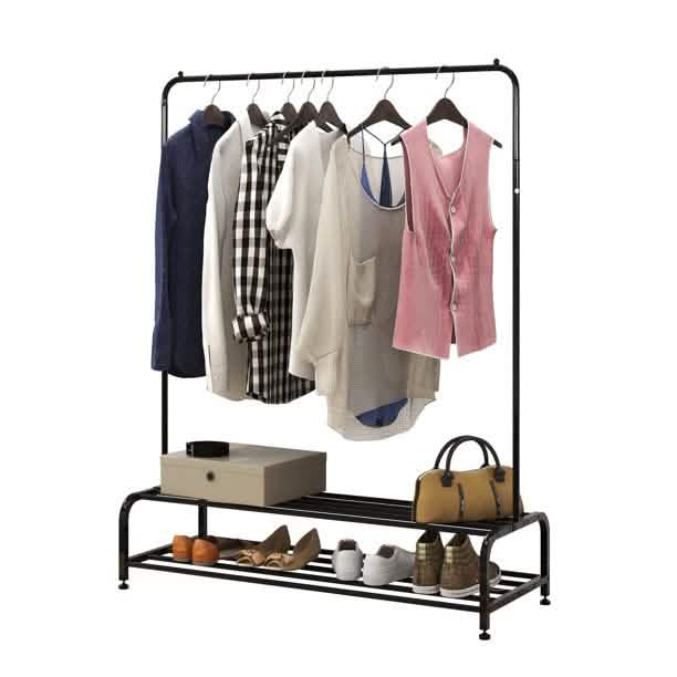 Clothing Garment Rack with Shelves by DailySale