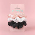 Cloud Nine Hair Essentials Bundle (Spa Headband & Satin Scrunchies) by SLEEK'E HAIR