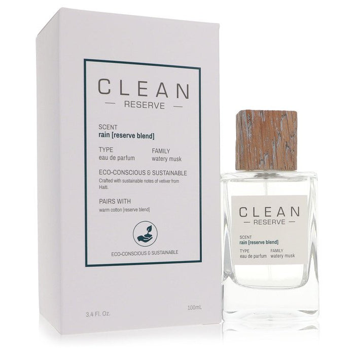 Clean Rain Reserve Blend by Clean Eau De Parfum Spray 3.4 oz for Women by Avera Group