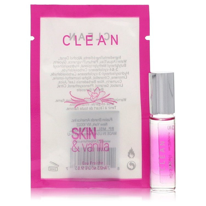 Clean Skin and Vanilla by Clean Mini Eau Frachie .17 oz for Women by Avera Group