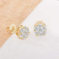 Cluster Flower Stud Earrings by DailySale