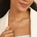 Cluster Heart Charm Pendant Only by Fine Color Jewels