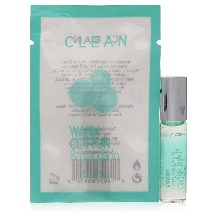 Clean Warm Cotton & Mandarine by Clean Mini Eau Fraiche .17 oz for Women by Avera Group