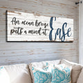 Coastal Beach House Sign II by Tailored Canvases