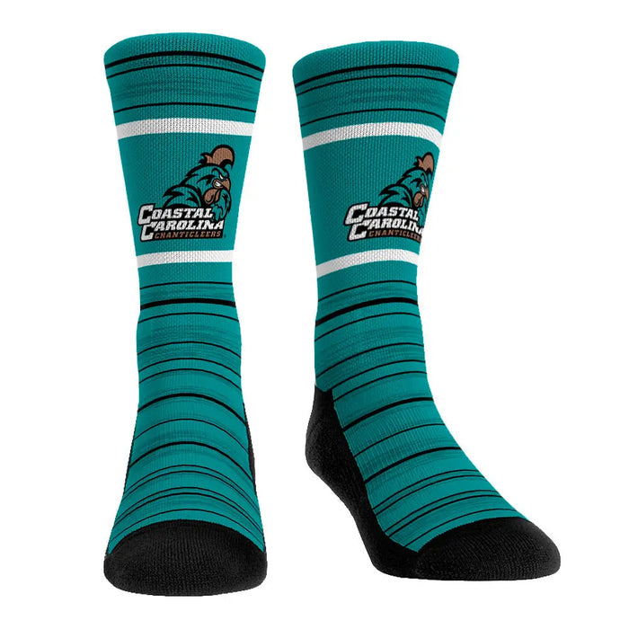 Coastal Carolina Chanticleers - Classic Lines by Rock 'Em Socks