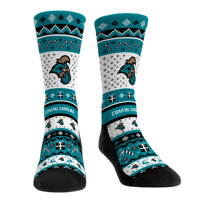 Coastal Carolina Chanticleers - Tacky Sweater by Rock 'Em Socks