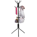 Coat & Hat Metal Rack Hanger Organizer Hooks with Stand by DailySale