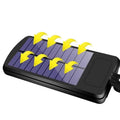 COB Solar Street Lights Remote Control Motion Sensor Security Wall Light with 3 Modes by DailySale