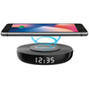 CobaltX Qi Certified Wireless Charging Pad With Digital Clock