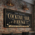 Cocktail Bar And Lounge Sign by Tailored Canvases