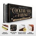 Cocktail Bar And Lounge Sign by Tailored Canvases