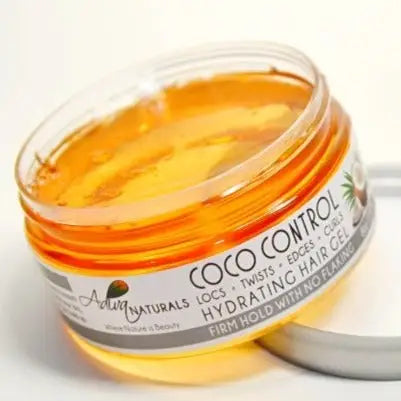 Coco Control Hydrating Hair Gel 8oz by Adiva Naturals