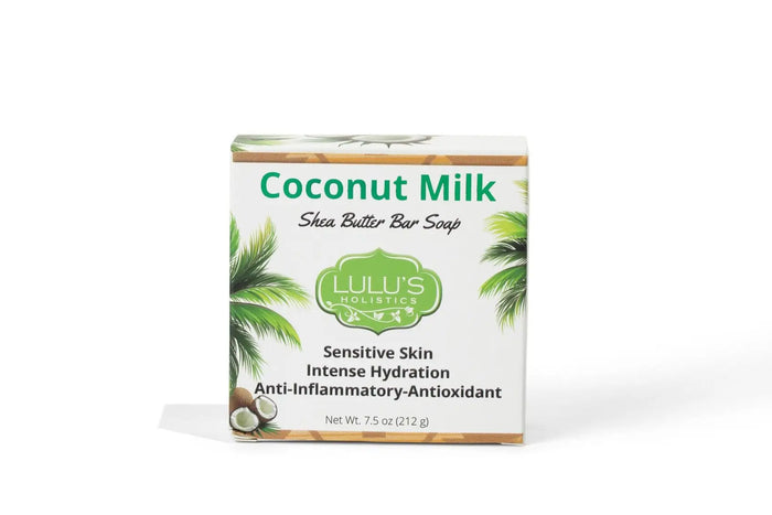 Coconut Milk Shea Butter Bar Soap – Moisturizing Cleanse by Lulu’s Holistics
