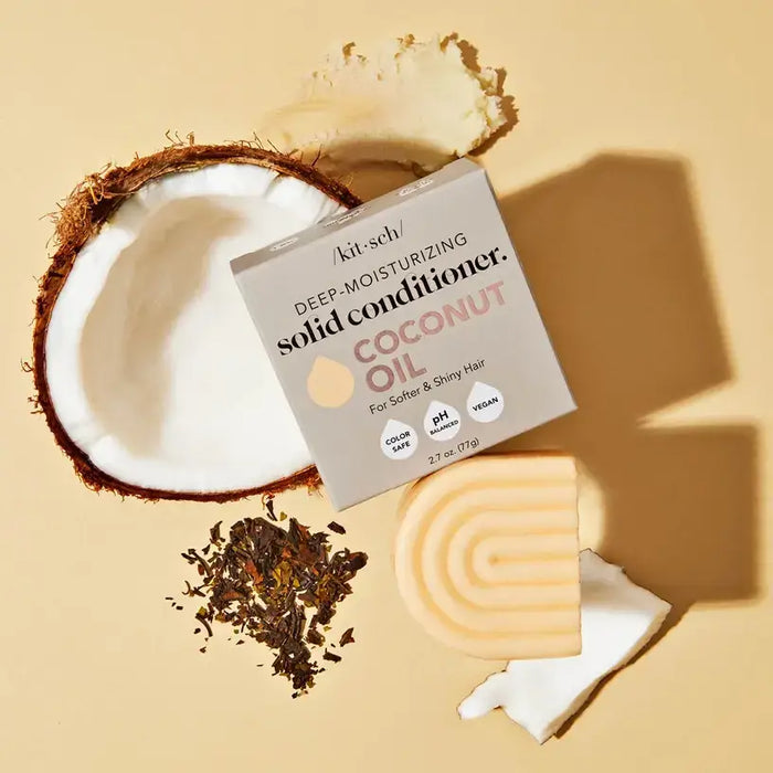 Coconut Repair Conditioner Bar/Mask For Dry Damaged Hair by Boutique 23