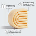 Coconut Repair Conditioner Bar/Mask For Dry Damaged Hair by Boutique 23