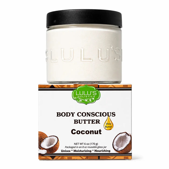 Coconut Whipped Body Butter – Ultimate Hydration for Dry Skin by Lulu’s Holistics