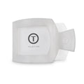Coconut White Large Flat Square Hair Clip by TELETIES