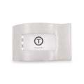 Coconut White Medium Flat Rectangle Hair Clip by TELETIES