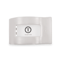 Coconut White Medium Flat Rectangle Hair Clip by TELETIES