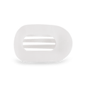 Coconut White Medium Flat Round Hair Clip by TELETIES