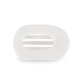 Coconut White Small Flat Round Hair Clip by TELETIES