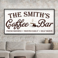 Coffee Bar Sign II by Tailored Canvases