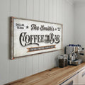 Coffee Bar Sign IX by Tailored Canvases