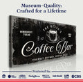 Coffee Bar Sign V by Tailored Canvases