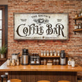 Coffee Bar Sign VII by Tailored Canvases