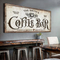 Coffee Bar Sign VII by Tailored Canvases