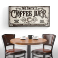 Coffee Bar Sign X by Tailored Canvases