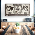Coffee Bar Sign X by Tailored Canvases
