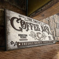 Coffee Bar Sign X by Tailored Canvases
