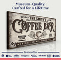 Coffee Bar Sign X by Tailored Canvases