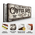 Coffee Bar Sign X by Tailored Canvases