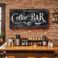 Coffee Bar Sign XI by Tailored Canvases