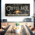 Coffee Bar Sign XII by Tailored Canvases