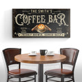 Coffee Bar Sign XII by Tailored Canvases