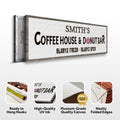 Coffee House And Donut Bar Sign II by Tailored Canvases