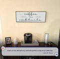 Coffee Till Cocktails Sign II by Tailored Canvases