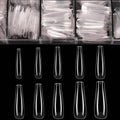 Coffin Long Fake Nails by DailySale