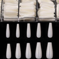 Coffin Long Fake Nails by DailySale