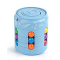 Coke Rubik's Cube Fingertip Rotating Roller Toy by DailySale