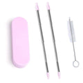 Collapsable Telescopic Reusable Drinkable Straw by DailySale