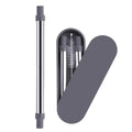 Collapsable Telescopic Reusable Drinkable Straw by DailySale