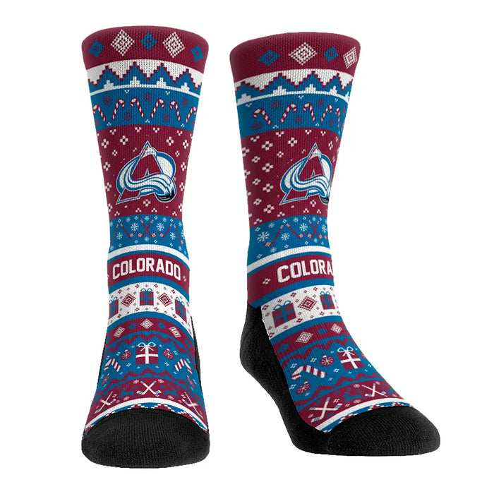 Colorado Avalanche - Tacky Sweater by Rock 'Em Socks