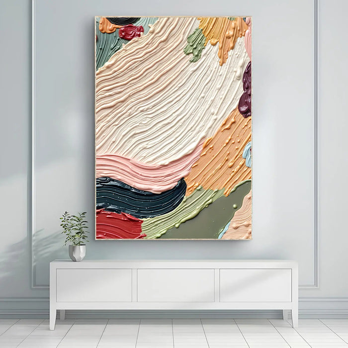 Colorful Abstract Wall Art by Tailored Canvases